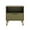 Olive Green, variant on Avira Mid-Century Modern 20" Nightstand in White (1-Drawer)