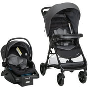 Safety 1st Smooth Ride Travel System Stroller and Infant Car Seat, Monument, Infant