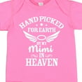 thumbnail image 4 of Inktastic Handpicked for Earth by My Mimi in Heaven with Angel Wings Boys or Girls Baby Bodysuit, 4 of 5