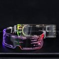 thumbnail image 3 of Gafas luminosas LED Ehuebsd con visera electrónica para fiesta Navidad KTV, 3 of 7