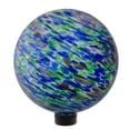 thumbnail image 3 of Northlight Swirled Pattern Outdoor Garden Gazing Ball - 10" - Green and Blue, 3 of 6
