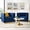 Navy, variant on Modway Sanguine Vertical Channel Tufted Upholstered Performance Velvet Armchair Set of 2 in Navy