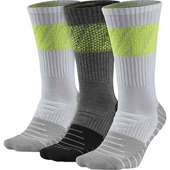 Nike Youth 3 Pair Pack Everyday Max Cushioned Crew Socks SX5526-923