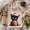 Black, variant on Christmas Cat Tote Bag Santa Kitty Coffee Lover Gift