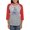 Heather/Red, variant on CafePress - G.I. Joe Snake Eyes Parac Women's Baseball T Shirt - Womens Baseball Tee