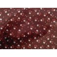 thumbnail image 4 of oneOone Cotton Cambric Maroon Fabric Florals Craft Projects Decor Fabric Printed By The Yard 42 Inch Wide, 4 of 4