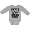 thumbnail image 3 of Inktastic Racing Buddy Girls Car Flags Girls Long Sleeve Baby Bodysuit, 3 of 5