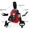 thumbnail image 5 of HELLHERO Puppy and Rose Pattern Women Adjustable Shoulder Strap Women Shoulder Bag Polyester for Adult, 5 of 7