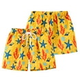 thumbnail image 4 of Kkkded Kids Boys Girls Shorts 2-8Y Baby Toddler Summer Print Short Pants Little Boys Girls Athletic Shorts Elastic Casual Drawstring Shorts Pants, 4 of 8