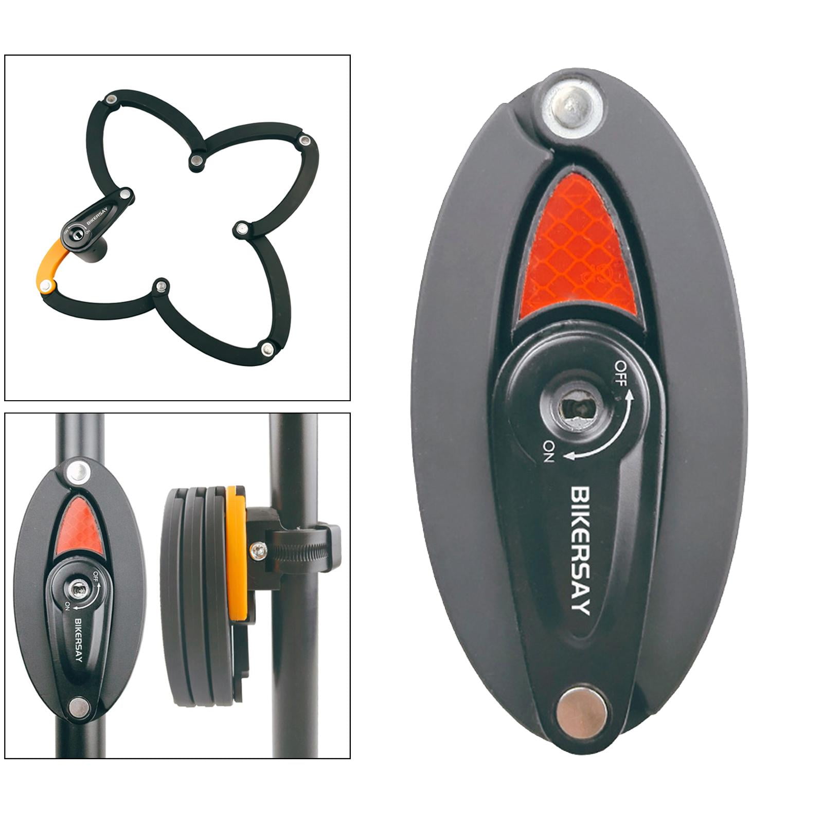 Axioma Folding Bike Lock, Fold-Up Heavy Duty Bike Lock with Easy Mounting, Secure Lock