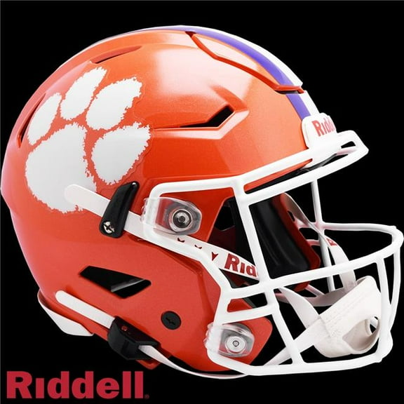 Clemson Tigers Riddell NCAA Authentic Speedflex Full Size Helmet