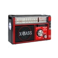 thumbnail image 1 of Bocina Bluetooth Portátil Radio AM/FM con X-BASS, Carga Solar y Lámpara de Emergencia Rojo. LINK BITS RD-233, 1 of 2