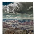 thumbnail image 3 of Ambesonne Nature Shower Curtain, Clouds on Grand Canyon, 69"Wx70"L, White Brown, 3 of 5