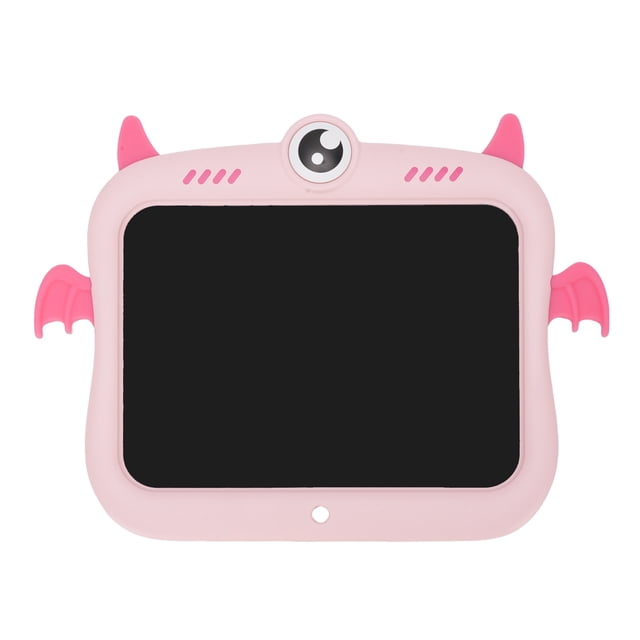 LCD Writing Tablet, Cartoon Design Color Screen Doodle Board One Click Erase Educational Toy for Toddlers