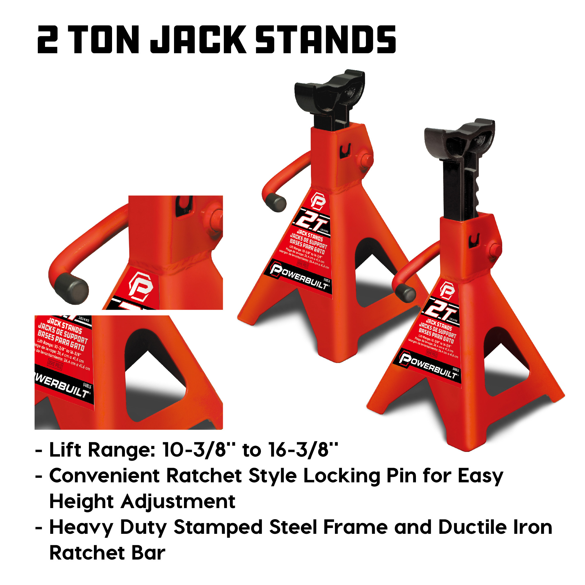 Powerbuilt 6 Piece Garage in a Box Floor Creeper and Jack Combo Set - 640816