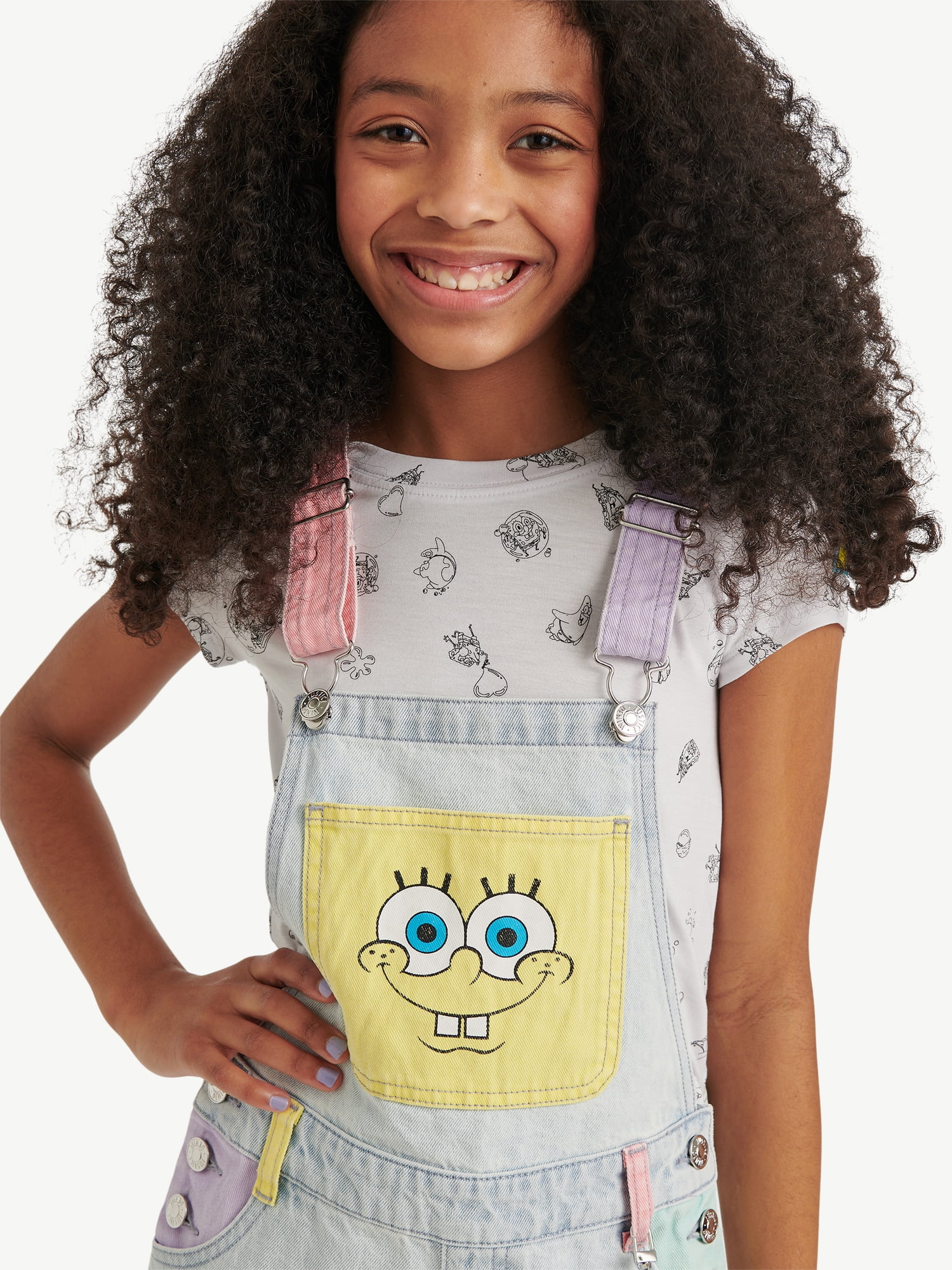 Spongebob X Justice Girls Shortall, Sizes 6-18, Plus
