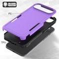 thumbnail image 4 of ELEHOLD Case for iPhone Air, Shockproof Dual Layer Case Hybrid Cover, Non-Slip Grip,Purple, 4 of 6