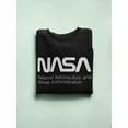 thumbnail image 3 of NASA Nasa Acronym Definition Sweatshirt Women -NASA Designs, Female x-Large, 3 of 4
