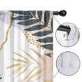 thumbnail image 4 of Blackout Kids Curtains,Blue Boho Abstract and Plant Pattern Childrens Insulated Curtains Set Of 2,Bedroom Essentials,Toddler Room Decor 52x63in(132x160cm), 4 of 5
