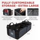 thumbnail image 2 of Organizador de maletero TRUNKCRATEPRO XL para SUV, coche, camión, gris, 2 of 9