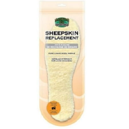 Sheepskin Replacement Insoles (Women 10), Sheepskin Insoles (1 Pair) By Moneysworth &