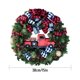 thumbnail image 5 of Toystoory Guirnalda de Navidad interesante adorno para el hogar ventana de Navidad puerta DIY escena diseño simulación Pino colgante Kits de decoración para fiestas, 5 of 6