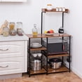 thumbnail image 2 of Estante de Cocina Costway para Microondas con Repisas Vintage 90 x 40 x 138 cm, 2 of 10