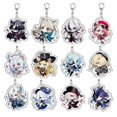 thumbnail image 2 of New Characters Game Periphery Acrylic Keychain Neuvillette Furina Wriothesley Clorinde Figures Key Chain Ring Cosplay Props Gift, 2 of 5