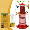 thumbnail image 4 of Bird Feeder Cleaner Cage Cleaning Solution Stain Remover for Bird Houses Baths Safe Non-Toxic Formula 200ml, 4 of 8