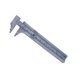 thumbnail image 4 of Uxcell Regla Plástica Métrica Mini de 10 cm 4 pulgadas Doble Escala, 4 of 5