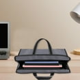 thumbnail image 7 of Cheapark Portable Briefcase With Zipper, Oxford Laptop Bag With Handle, School/Office Business File Bag For A4 Laptop/Passport, 7 of 7