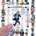 thumbnail image 6 of 35pcs-50pcs Cartoon Stickers Police Stickers Funny Kids Stickers Stationery Stickers for Laptops Suitcase Guitar, 6 of 9