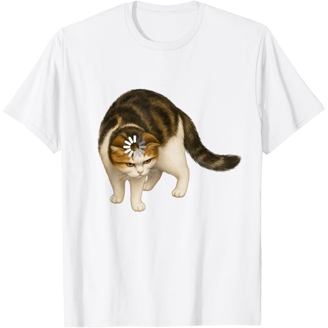 Loading Circle Cat Meme Thinking Hard System Error Cat Camiseta divertida