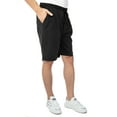 thumbnail image 4 of Men's Classic Fit Casual Polyester Jogger Gym Workout Short Pants with Elastic Waist Quick Dry Gym Shorts Lightweight Running Shorts, 4 of 8