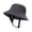 Gray, variant on Summer Sun Hat for Men & Women, Wide Brim Fishing Bucket Hat, UV Protection, Breathable Nylon for Beach, Hiking, Surfing