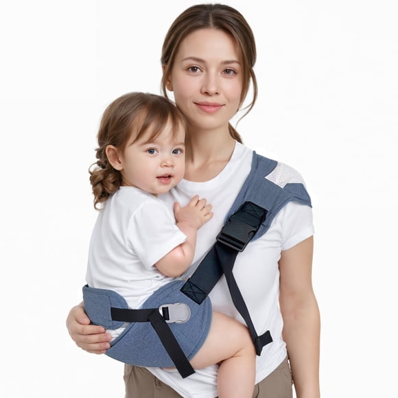 Portabebés COSDIG para recién nacidos y niños pequeños de 6 a 48 meses, 25 a 60 kg, azul