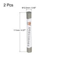 thumbnail image 2 of Uxcell Wood Wax Filler Stick, Wooden Furniture Crayons Touch Up Repair Pens, Light Grey 2 Pack, 2 of 5