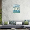 thumbnail image 6 of Bathroom Decor Wall Art Country Flower Butterfly Canvas Prints Painting Just Breath Lily Mason Jar Bathroom Pictures Framed Floral Artwork Office Home Decoration for Kitchen Dining Living Room 12"x16", 6 of 6