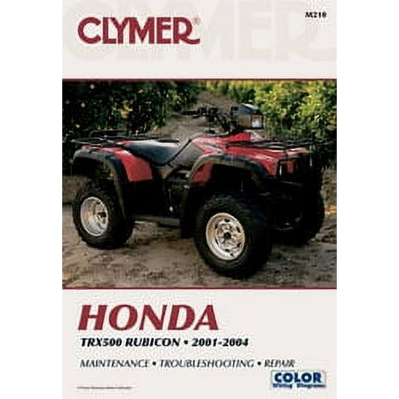 Clymer Repair/Service Manual '01-04 TRX500 Rubicon (M210)