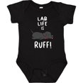 thumbnail image 3 of Inktastic Lab Life is Ruff Labrador Retriever Boys or Girls Baby Bodysuit, 3 of 5
