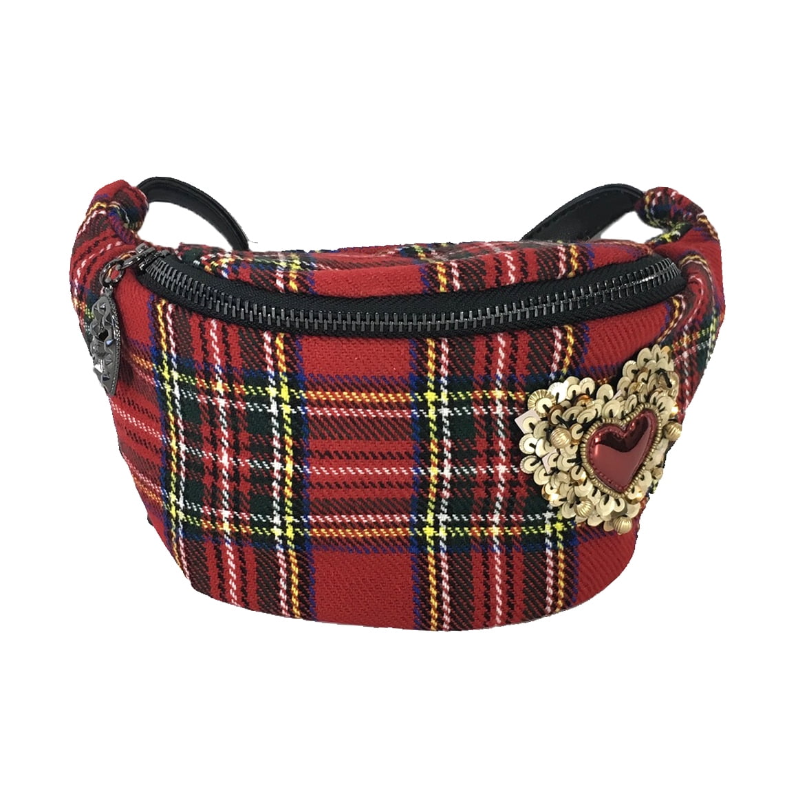 plaid fanny pack