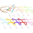thumbnail image 1 of 10 cintas de colores para gimnasia artística, serpentinas de baile, cintas de gimnasia, 1 of 6