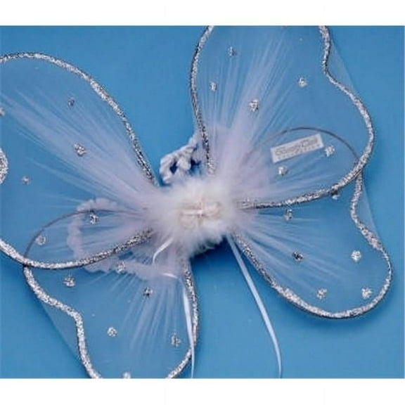 Ivy Lane Design 21ZPW Dog Wings Wedding Ring Holder in White