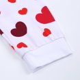 thumbnail image 2 of Hwmodou Toddler Girl Clothes Sets Kids Boys Girls Toddler Long Sleeve Love Pinted Pajamas Home Wear Sleepwear Set Everyday Wear, 2 of 6