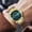 Blue to gold, variant on Men's watch, business casual steel chain men's quartz wristwatch, dual calendar for month and week, waterproof watch, gold simple design for men