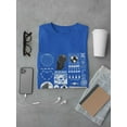 thumbnail image 3 of Trendy  Objects Rave Style T-Shirt Men -Image by Shutterstock, Male Small, 3 of 4