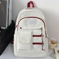thumbnail image 2 of Trend Nylon Backpack Fashion Simple Large Capacity Computer Portable Travel Backpack School Bag, 2 of 7