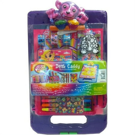 Lisa Frank Desk Caddy With Monkey Clip