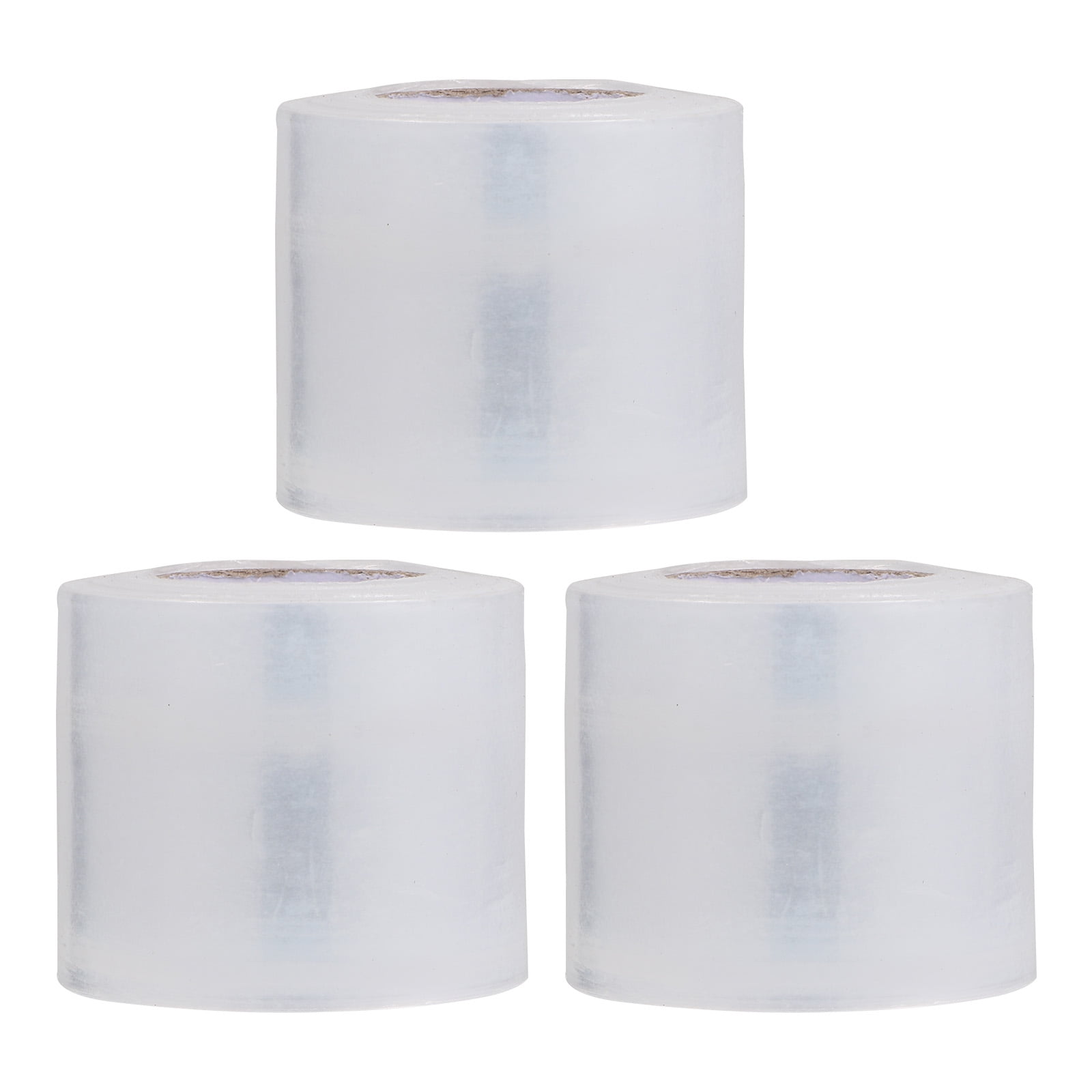 3 rolls of Disposable Protection Film Lip Stretchy Film Makeup Plastic