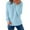 Light Blue, variant on ManxiVoo Ladies Slim Fit Button Detail Hooded Sweatshirt for Autumn and Winter Comfort Wear L Size Beige